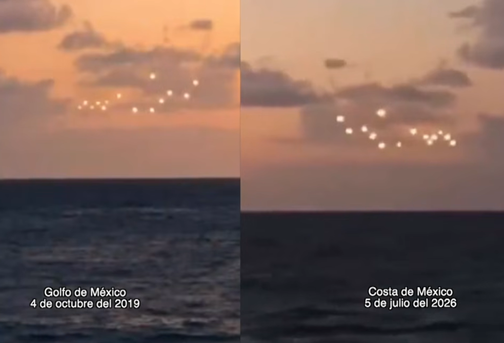 Enxames de ovnis passeiam-se na Baja Califórnia