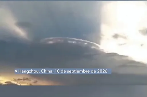 Ovni gigante visita a China