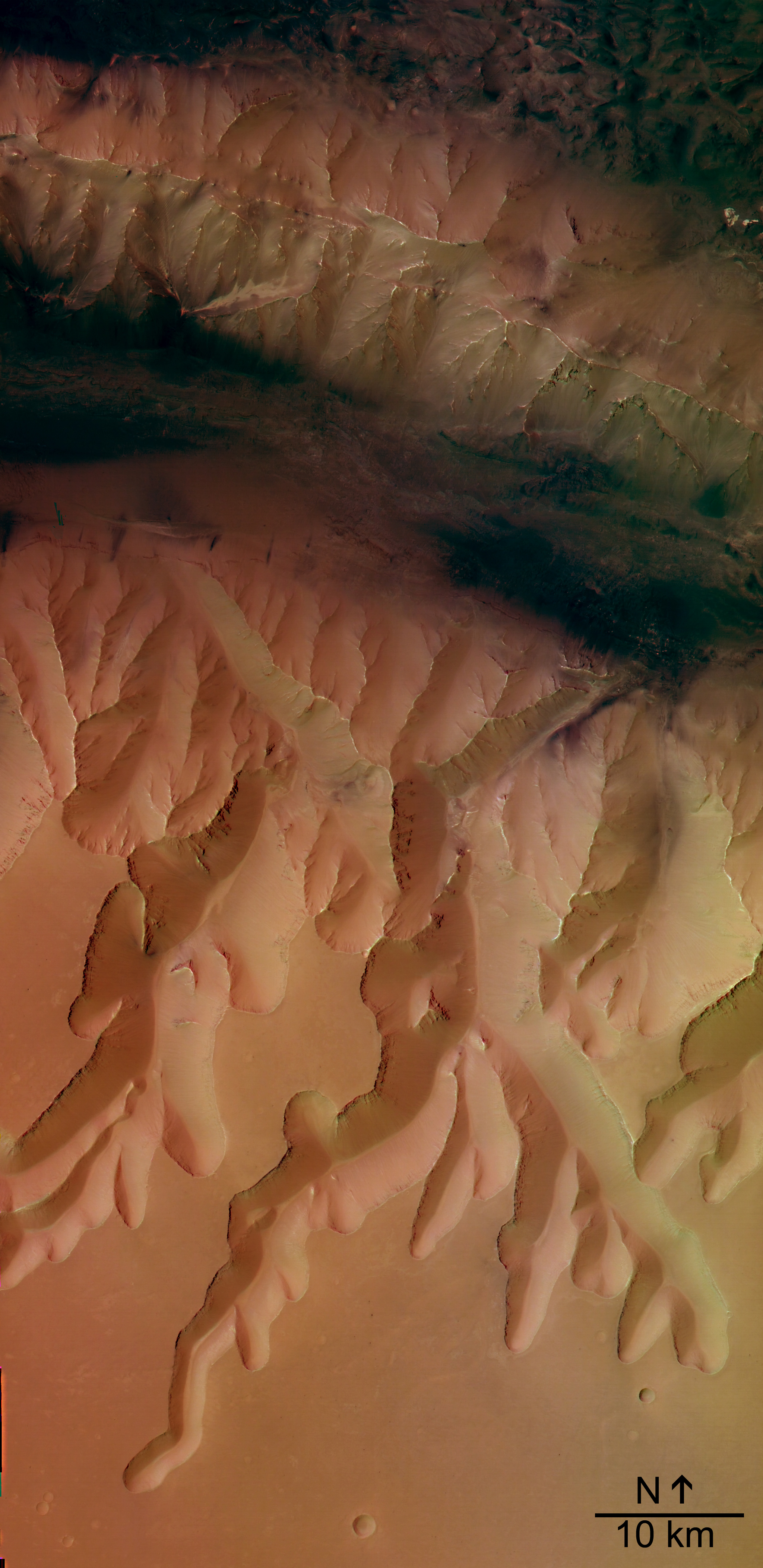 Valles Marineris — Mars Express (ESA)