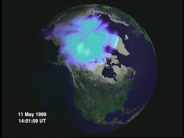 Aurora 1 may 199 without solar wind